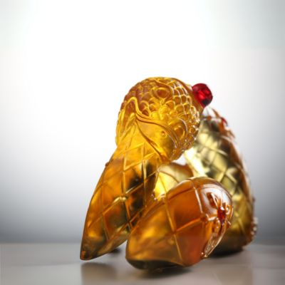 Shifting Winds of Fate Crystal 2025 Snake Figure