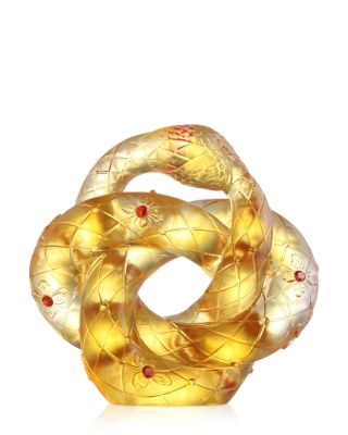 Shifting Winds of Fate Crystal 2025 Snake Figure