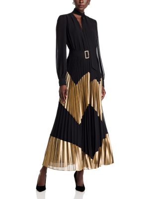 Elie Tahari - Carrie Gilded Maxi Dress
