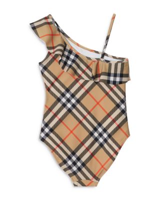 Girls' Fern Single Shoulder Ruffle One Piece Swimsuit - Little Kid, Big Kid