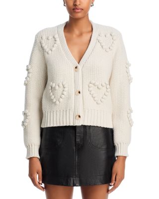 Heart Pom Cardigan - Exclusive