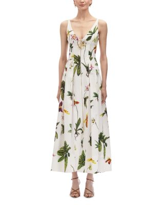 Oscar de la Renta - Orchid Zip Front Dress