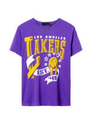  Women&#39;s NBA Los Angeles Lakers Banner Vintage Tee