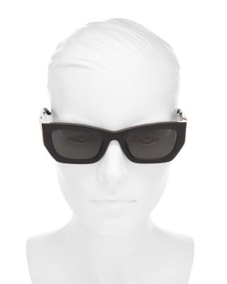 MU Rectangle Sunglasses, 53mm