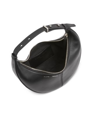 Mini Slide Leather Top Handle Bag