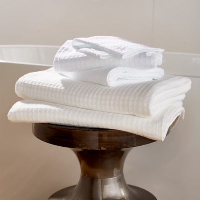 Solid Waffle Pile Hand Towel