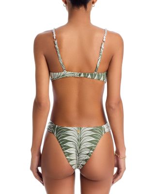 Vichy Printed Bikini Bottom