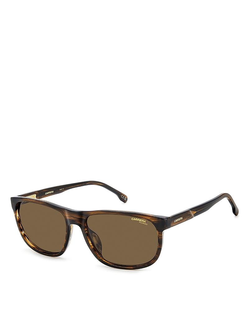 Carrera C Flex Rectangle Sunglasses, 58mm