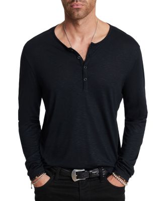 John Varvatos - Danville Regular Fit Henley Tee