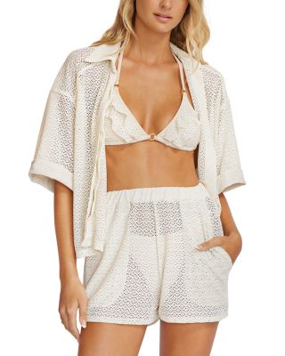 PQ Swim - Blake Button Top & Drew Short Swim Cover-Up