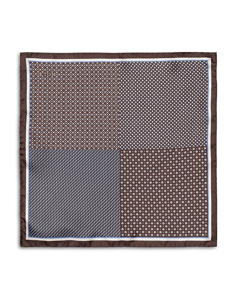 Eton Four sided Silk Pocket Square · One Size