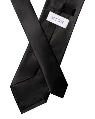 Solid Satin Silk Tie