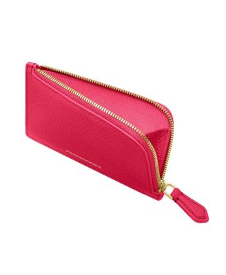 Leather Zip Card Holder