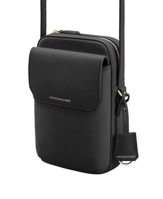 Leather Zip Phone Pouch