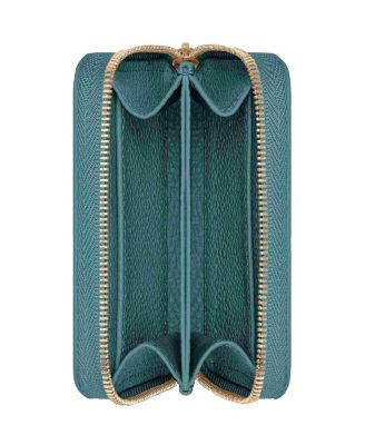 Small Leather Zip Wallet