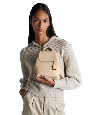 Mini Soft Leather Backpack