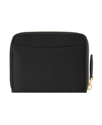 Small Leather Zip Wallet
