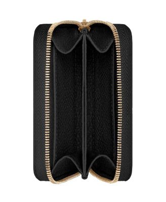 Small Leather Zip Wallet