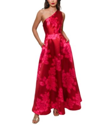 hutch cassandra one-shoulder dress Hutch "Cassandra" Floral Dress 11155