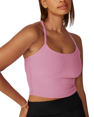 Spacedye Slim Racerback Cropped Tank