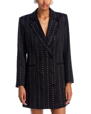 Rhinestone Blazer Dress