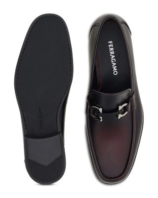 Men's Gancini Leather Loafers