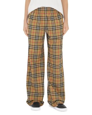 Burberry - Louane Pull On Wide Leg Pants