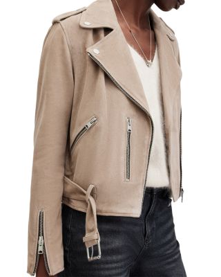 Suede Balfern Biker Jacket