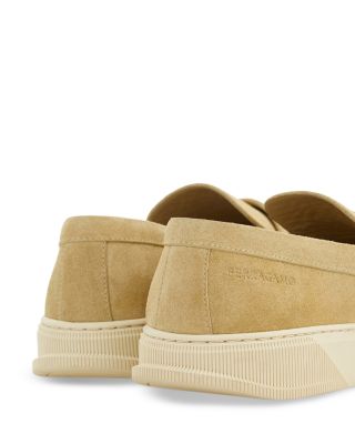 Men&#39;s Brad Hybrid Suede Sneakers with Hug Buckle
