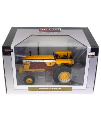  1/16 Minneapolis Moline Brown Belly Wide Front Tractor 14 - Ages 5-7