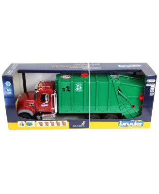 Unisex 1/16 MACK Granite Rear Loading GarbAges Toy Truck - Ages 3+