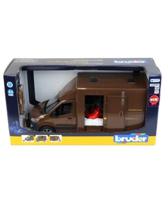  1/16 Mercedes-Benz Sprinter UPS Truck with Manually Operated Pallet Jack 2-4 - Ages 5-7