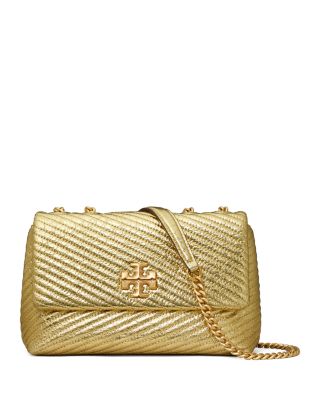 Tory Burch - Kira Metallic Quilted Leather Shoulder Bag