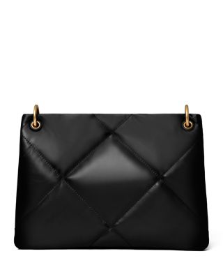 Small Kira Diamond Quilted Leather Shoulder Bag