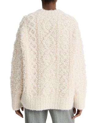 Textured Loop Stitch Sweater 