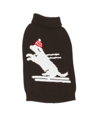 Skiing Dog Pet Sweater