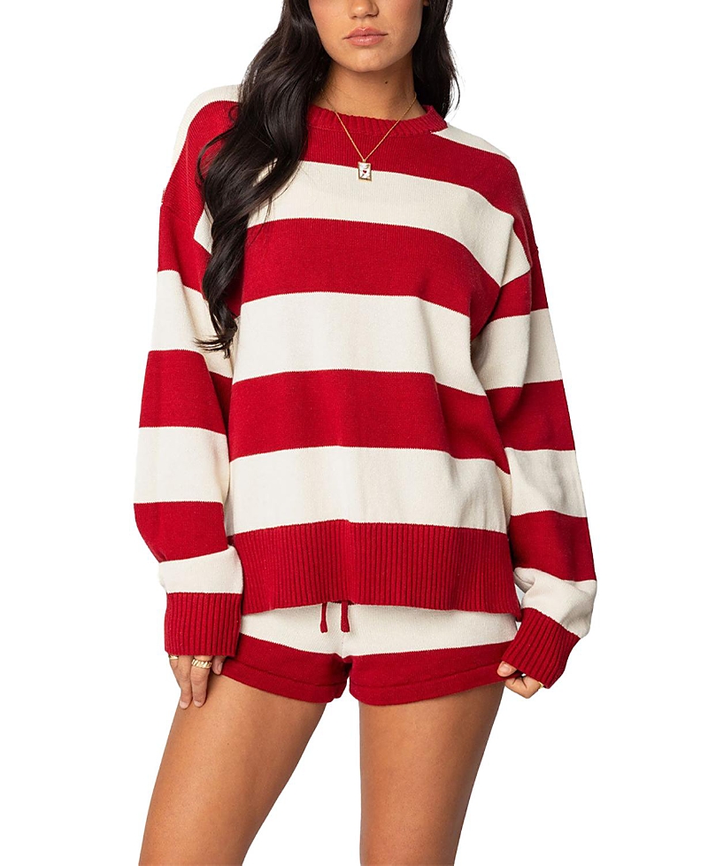 EDIKTED RILEY OVERSIZED KNIT SWEATER
