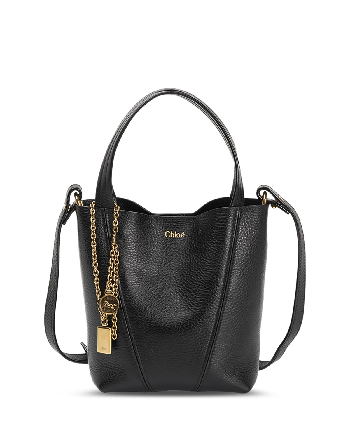 Small Spin Tote in Leather