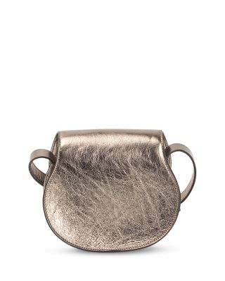 Marcie Small Leather Saddle Bag