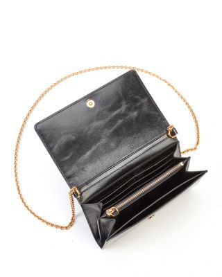 Iconic Leather Flap Wallet On Chain