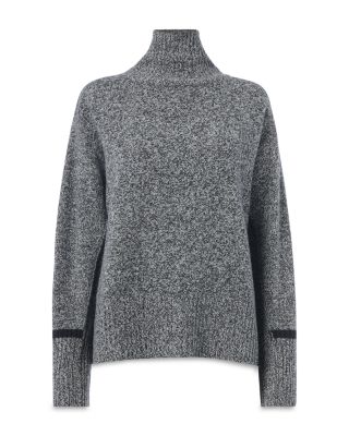 Wool Fleck Funnel Neck Sweater