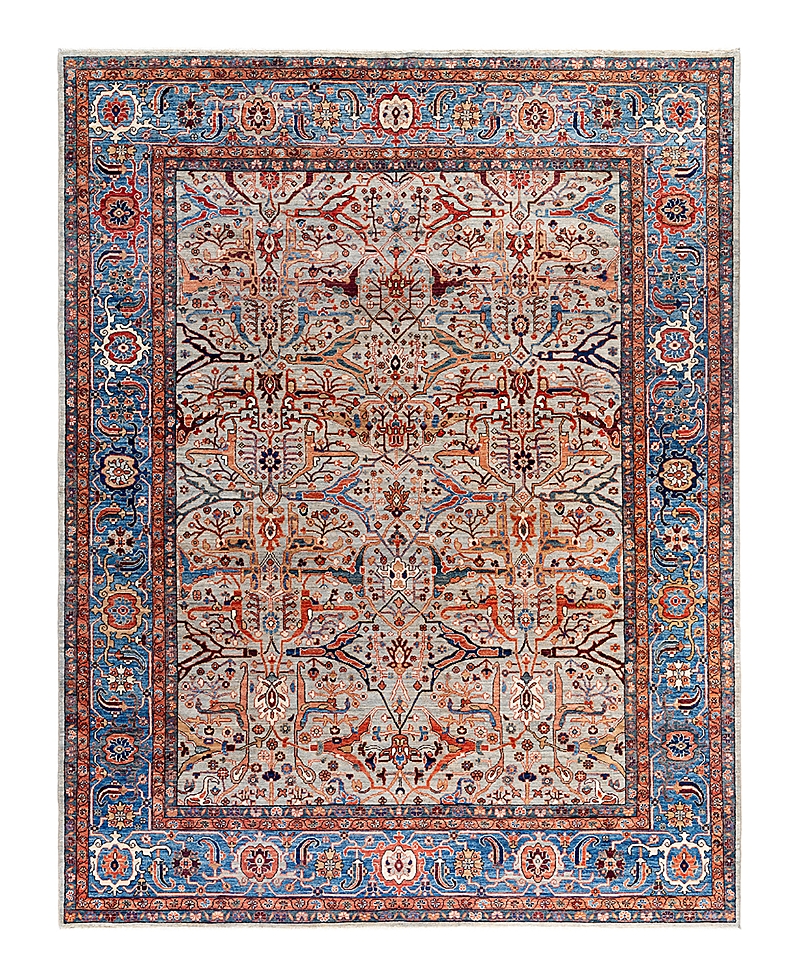 Bloomingdale's Serapi M1999 Area Rug, 9' X 11'8 In Gray