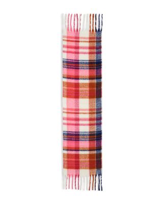 Madras Plaid Blanket Scarf 