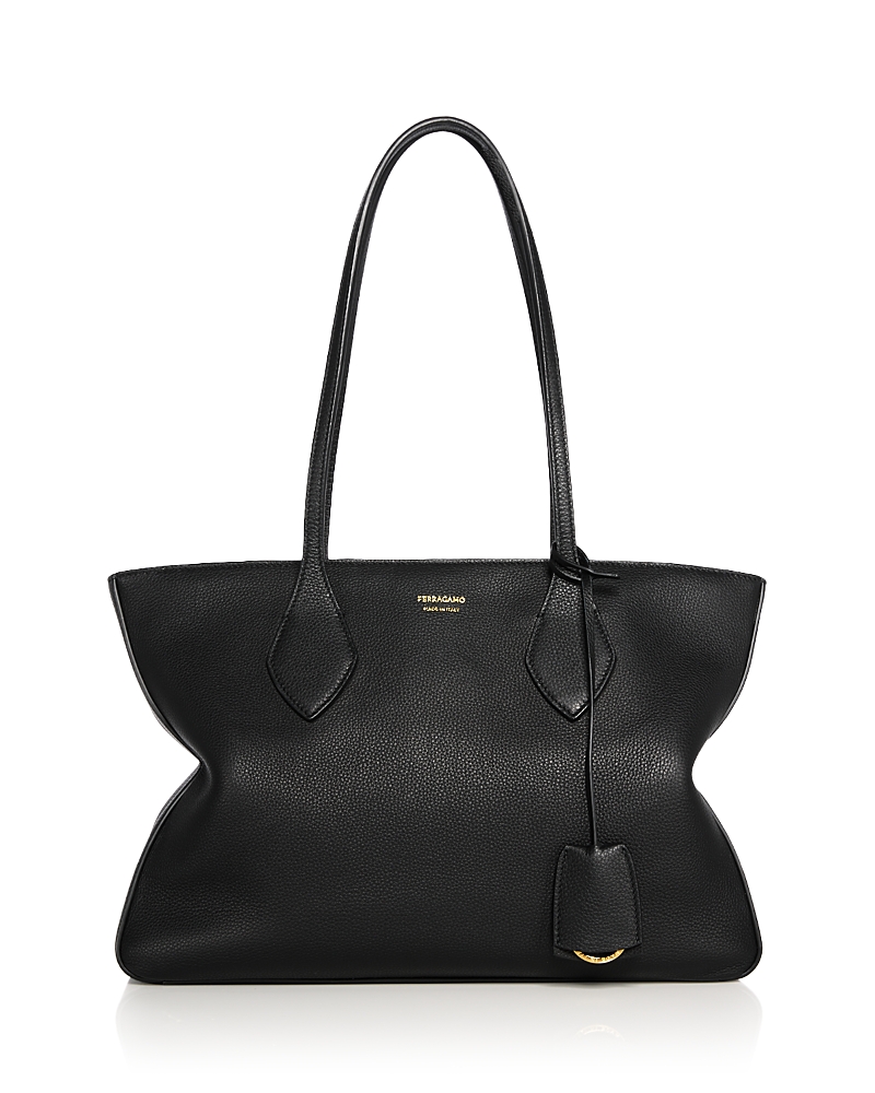 Shop Ferragamo Star Tote Bag In Nero