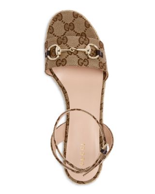 Women's GG Espadrille Platform Sandals