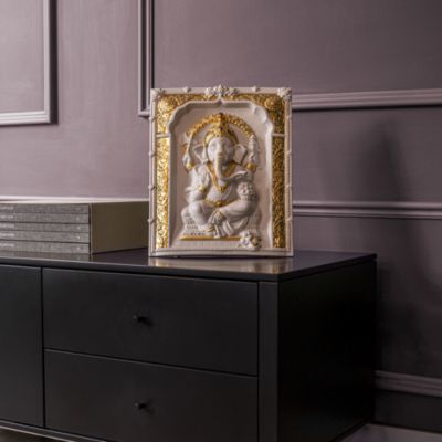 Lord Ganesha Wall Art Relief Sculpture
