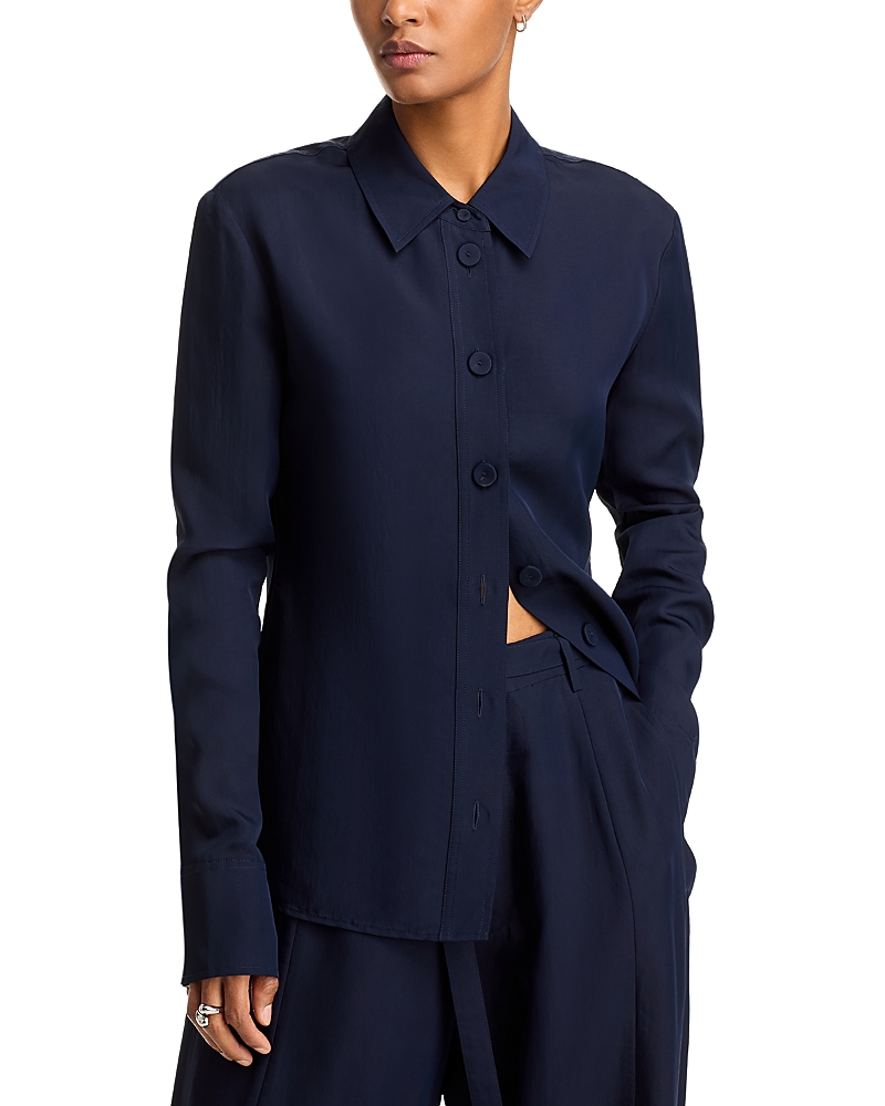 Co Fitted Shirt In Navy