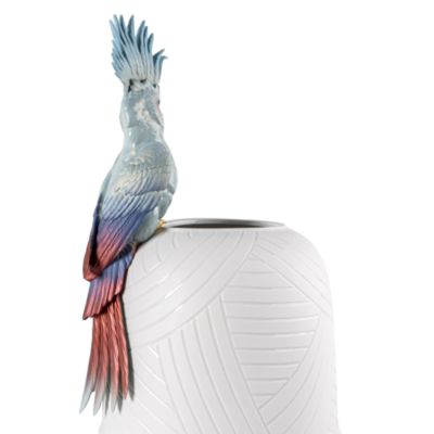 Cockatoo Vase