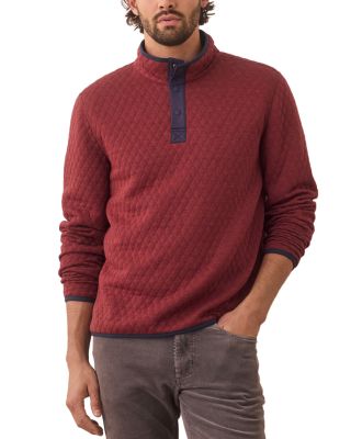 Marine Layer - Corbet Reversible Quarter Snap Sweatshirt