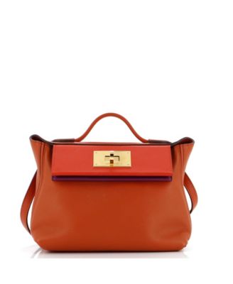 Pre-Owned Hermes 21 24/24 Bag Evercolor with Swift